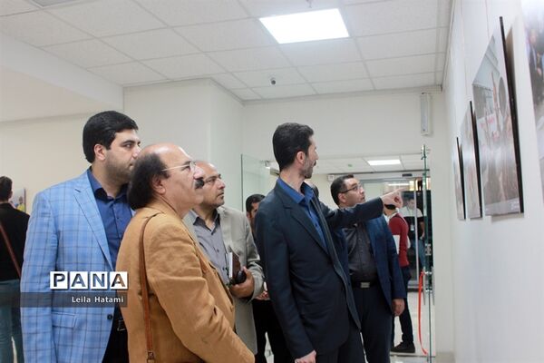 آیین افتتاح نمایشگاه عکس ششمین جشنواره سراسری تئاتر خیابانی ارس