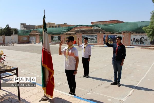 اردوی دانش‌آموزان پیشتاز پسر شهرستان گرمسار