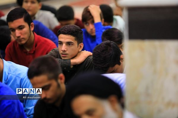 مراسم اختتامیه دوره مکالمه زبان عربی طلاب حوزه علمیه رضویه بیرجند