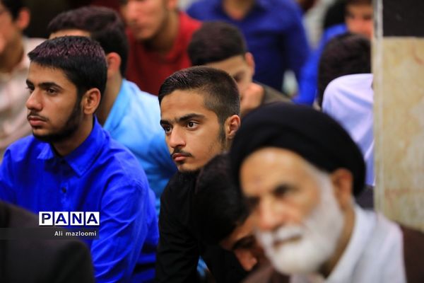 مراسم اختتامیه دوره مکالمه زبان عربی طلاب حوزه علمیه رضویه بیرجند