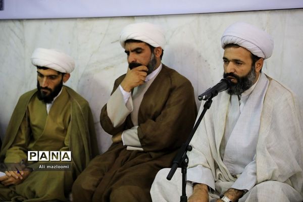 دیدار اعضای شورای جامع تبلیغ خراسان جنوبی با حجت الاسلام و المسلمین عبادی نماینده ولی فقیه در خراسان جنوبی