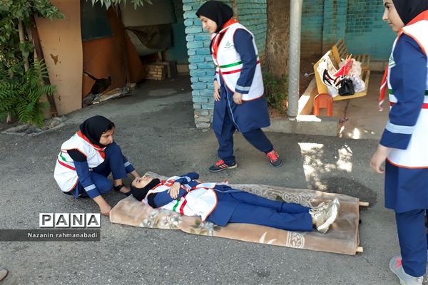 برگزاری پیش اردوی پیشتازان دختر استان کرمانشاه