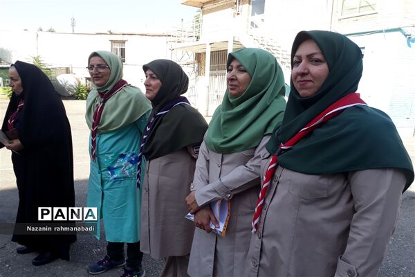 برگزاری پیش اردوی پیشتازان دختر استان کرمانشاه