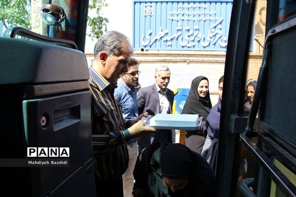 اعزام  دختران پیشتاز به نهمین اردوی ملی