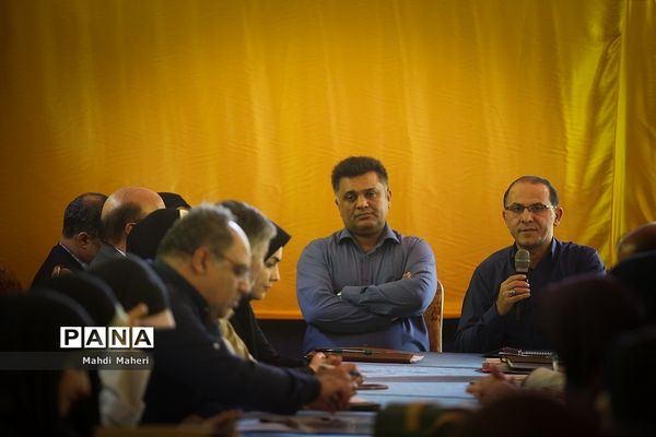 آخرین جلسه پیش  از اردو ملی و آماده سازی اردوگاه شهید باهنر