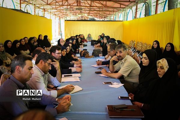 آخرین جلسه پیش  از اردو ملی و آماده سازی اردوگاه شهید باهنر