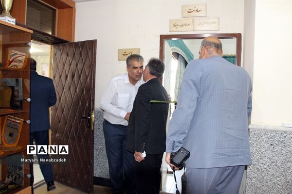 دیدار مدیرکل آموزش و پرورش  استان  خراسان جنوبی  با مدیر سازمان دانش‌آموزی و مسئول خبرگزاری پانای استان