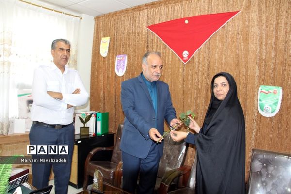 دیدار مدیرکل آموزش و پرورش  استان  خراسان جنوبی  با مدیر سازمان دانش‌آموزی و مسئول خبرگزاری پانای استان