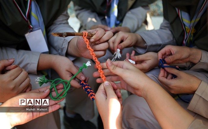 اردوی ملی نمونه‌ای از زندگی در شرایط سخت را برای دانش‌آموزان ترسیم می‌کند