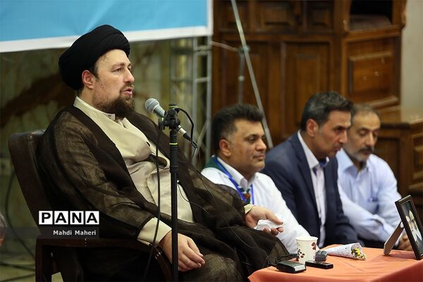 حضور حجت‌الاسلام سیدحسن خمینی در نهمین دوره اردوی ملی