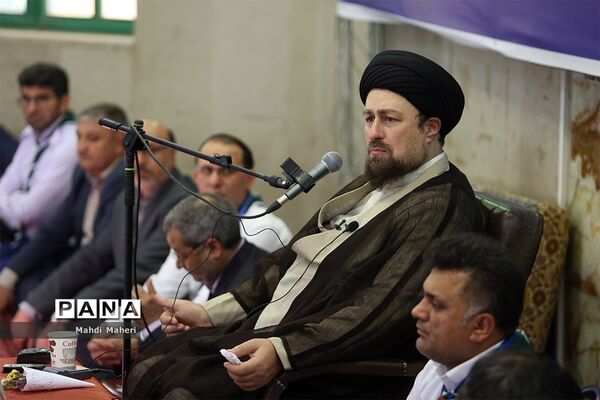 حضور حجت‌الاسلام سیدحسن خمینی در نهمین دوره اردوی ملی