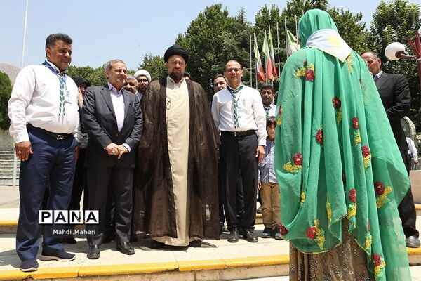 حضور حجت‌الاسلام سیدحسن خمینی در نهمین دوره اردوی ملی