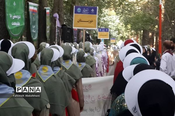 اولین روز حضور پیشتازان خوزستانی در اردوملی تهران مرداد ۹۸