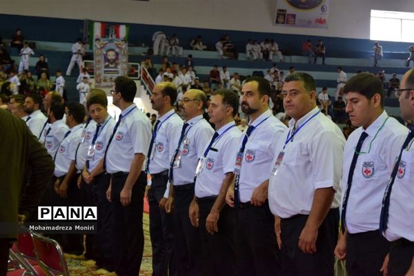 افتتاحیه چهارمین دوره مسابقات بین‌المللی کاراته کیوکوشین