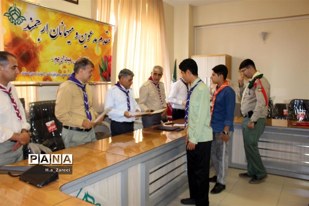 تجلیل از عوامل خبرگزاری پانای اصفهان