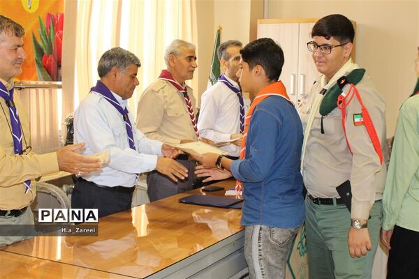 تجلیل از عوامل خبرگزاری پانای اصفهان