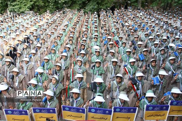 دومین روز از نهمین دوره اردوی ملی پیشتازان دختر