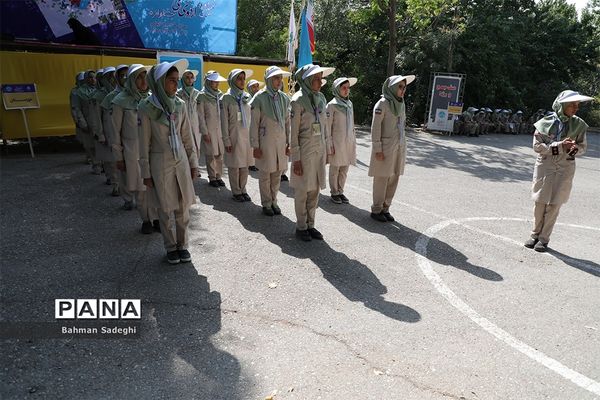 دومین روز از نهمین دوره اردوی ملی پیشتازان دختر-2