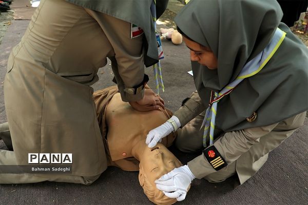 دومین روز از نهمین دوره اردوی ملی پیشتازان دختر-2