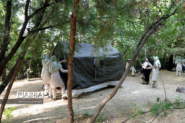 دومین روز از نهمین دوره اردوی ملی پیشتازان دختر-2