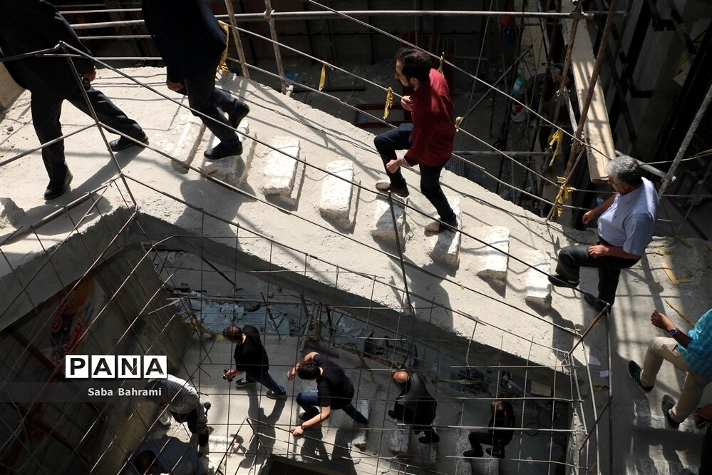 بازدید اعضای کانون مهندسین شهرقدس از پروژه درحال ساخت بیمارستان ۱۶۰ تختخوابی