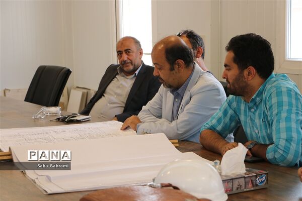 بازدید اعضای کانون مهندسین شهرقدس از پروژه درحال ساخت بیمارستان ۱۶۰ تختخوابی