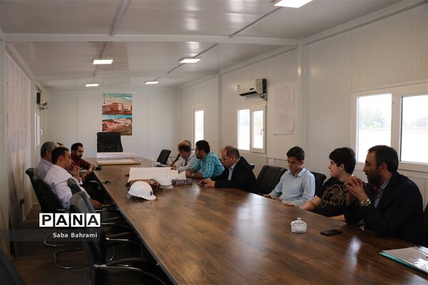 بازدید اعضای کانون مهندسین شهرقدس از پروژه درحال ساخت بیمارستان ۱۶۰ تختخوابی