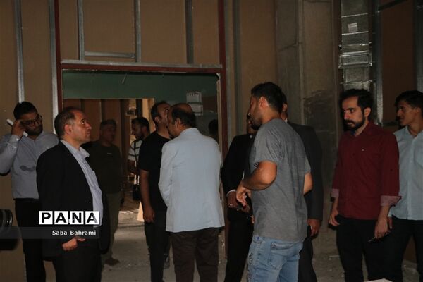 بازدید اعضای کانون مهندسین شهرقدس از پروژه درحال ساخت بیمارستان ۱۶۰ تختخوابی