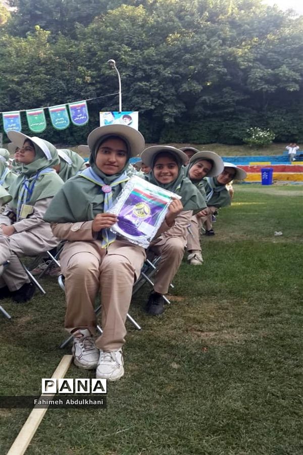 دومین روز حضور پیشتازان  دخترخوزستانی در اردوی ملی تهران  امرداد ۹۸