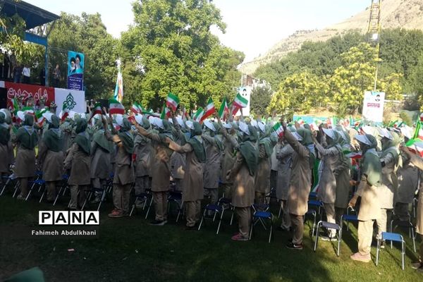 دومین روز حضور پیشتازان  دخترخوزستانی در اردوی ملی تهران  امرداد ۹۸