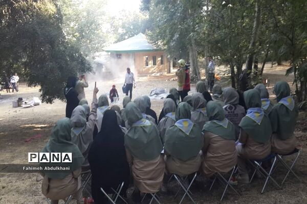 دومین روز حضور پیشتازان  دخترخوزستانی در اردوی ملی تهران  امرداد ۹۸