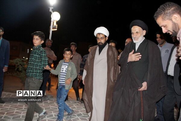 مراسم چهلم تشییع شهدای گمنام  در روستای چهکند