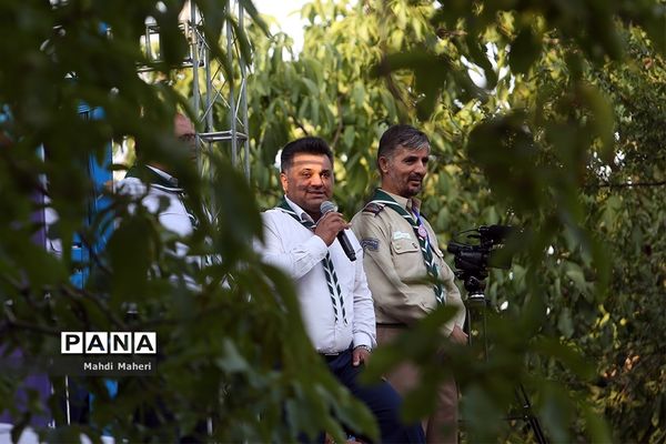 صبحگاه آخرین روز نهمین دوره اردوی ملی پیشتازان دختر