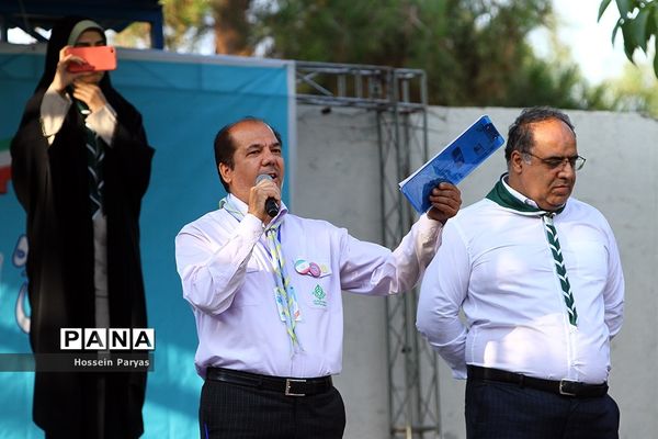 صبحگاه آخرین روز نهمین دوره اردوی ملی پیشتازان دختر