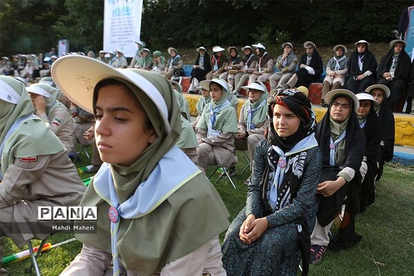 اختتامیه نهمین دوره اردوی ملی پیشتازان دختر