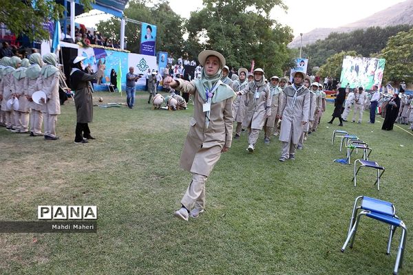 اختتامیه نهمین دوره اردوی ملی پیشتازان دختر