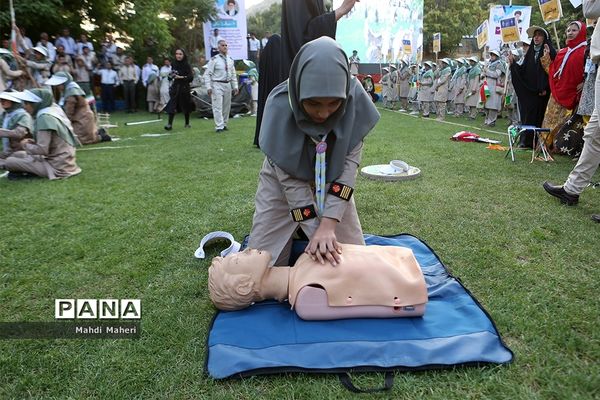 اختتامیه نهمین دوره اردوی ملی پیشتازان دختر