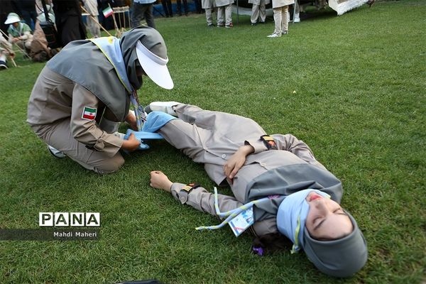 اختتامیه نهمین دوره اردوی ملی پیشتازان دختر