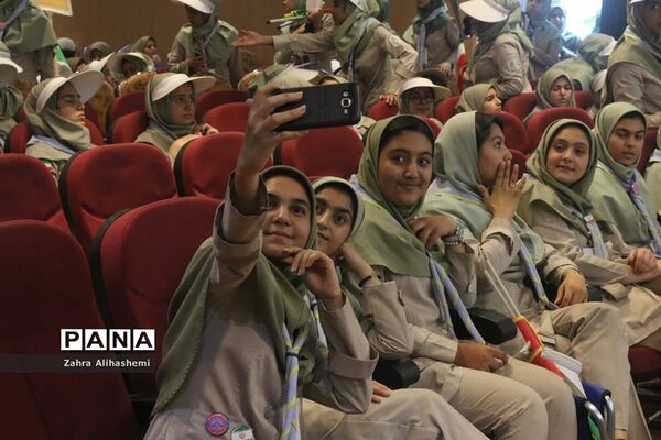 اختتامیه نهمین دوره اردوی مهارتی پیشتاز دختران