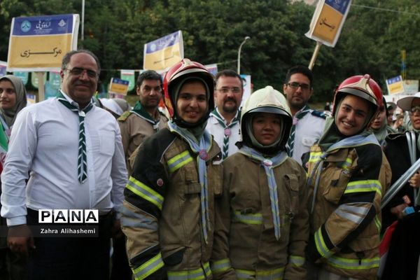 اختتامیه نهمین دوره اردوی مهارتی پیشتاز دختران