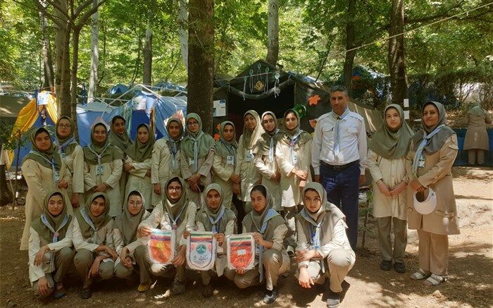 استان زنجان با کسب سه پرچم  افتخار در اردوی ملی  جزو استان های برتر کشوری  برگزیده شد