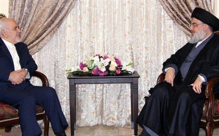 پیام سیدحسن نصرالله به ظریف: شما صدایی رسا در همه‌ محافل بین‌المللی هستید