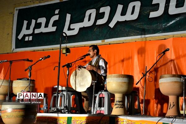 اجرای مشترک گروه ضرب و دمام زنی در بیرجند