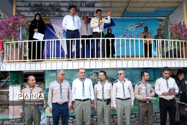 صبحگاه اولین روز نهمین دوره اردوی ملی پیشتازان کشور
