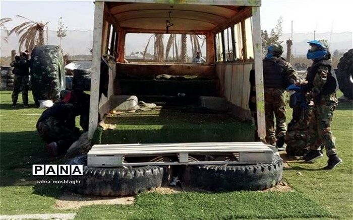 کارآفرینی یک بانو در رشته پینت بال