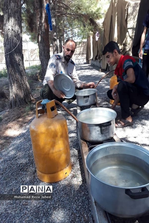 اولین روز حضور پیشتازان پسر خوزستان در اردوی ملی نیشابور