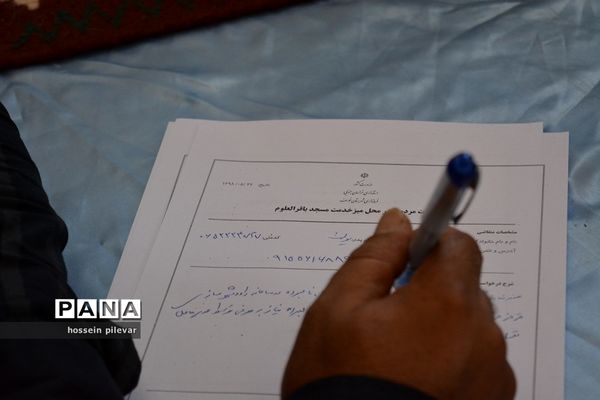 حضورمردمی و میز خدمت با حضور استاندار و مدیران کل استان در شهرستان خوسف