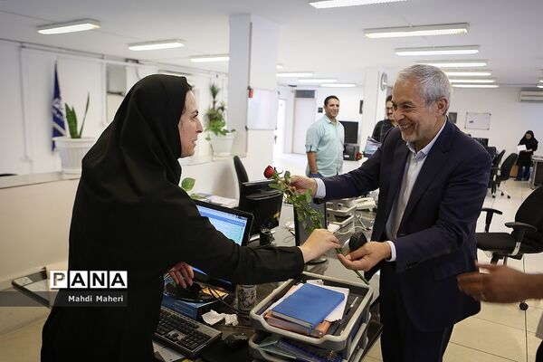 بازدید محمود میرلوحی عضو شورای اسلامی شهر تهران از خبرگزاری پانا