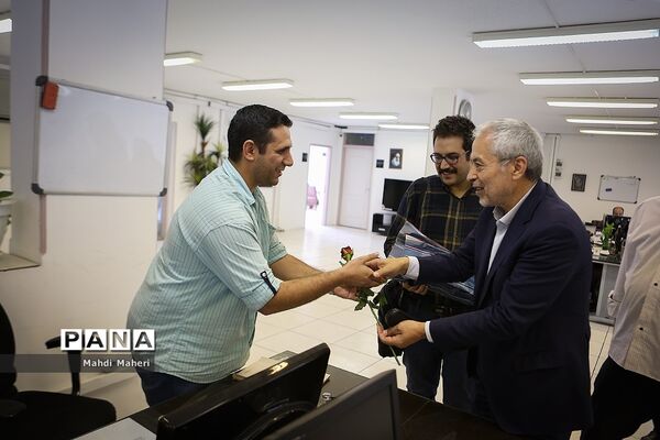 بازدید محمود میرلوحی عضو شورای اسلامی شهر تهران از خبرگزاری پانا