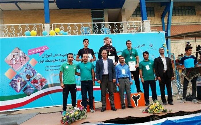 درخشش دانش آموزان پسر دو و میدانی کار زنجانی در مسابقات کشوری